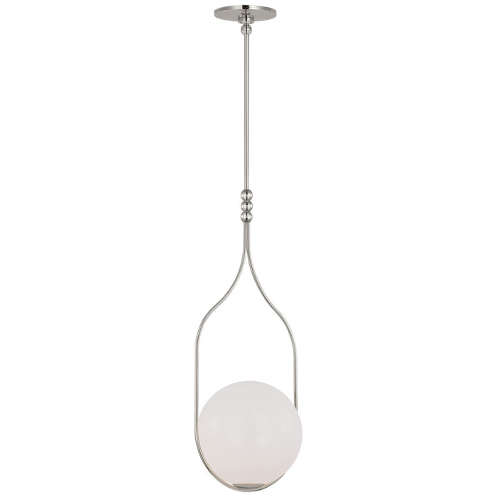 Visual Comfort Signature WS 5021PN-WG LED Pendant, Polished Nickel