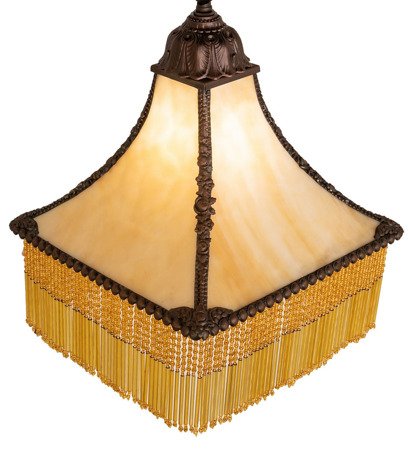 Meyda Tiffany 15488 Shade, Craftsman Brown/Mahogany Bronze