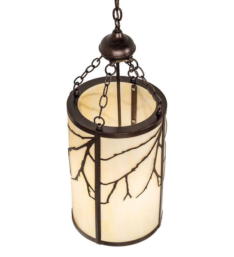 Meyda Tiffany 266508 One Light Pendant, Copper Vein