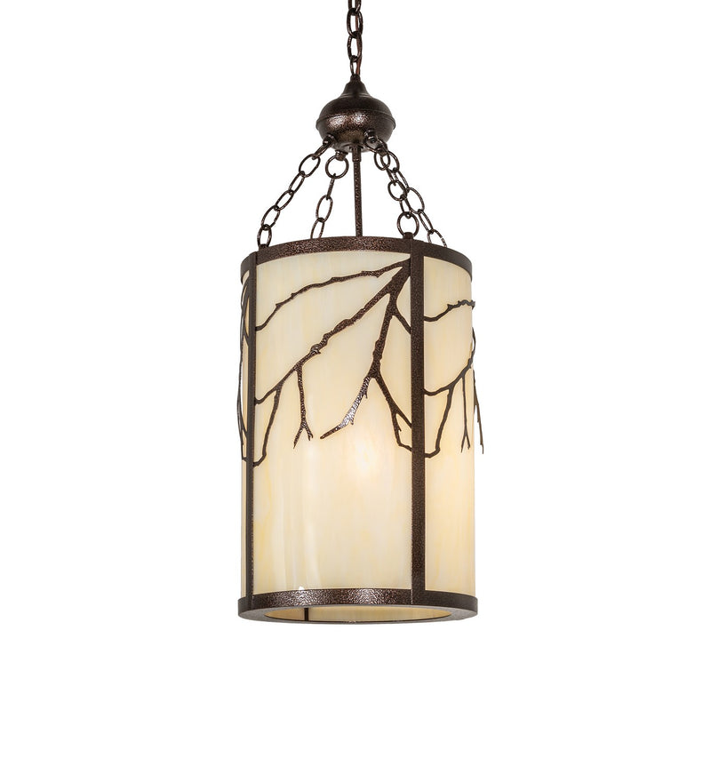 Meyda Tiffany 266508 One Light Pendant, Copper Vein
