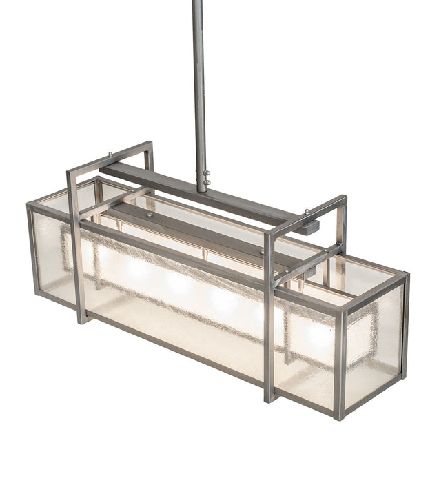 Meyda Tiffany 266567 Six Light Pendant, Matte Clear