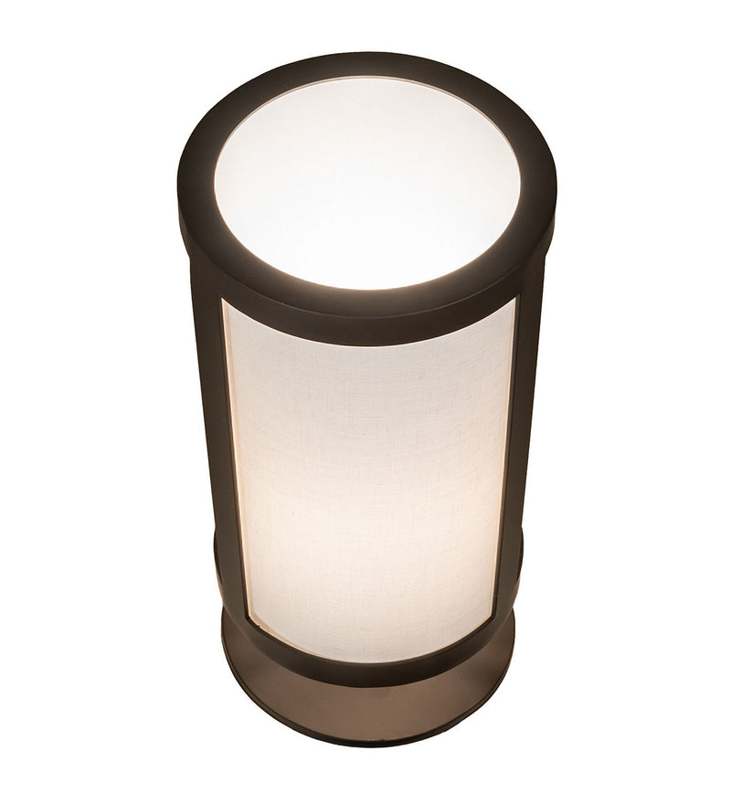 Meyda Tiffany 266776 One Light Table Lamp, Oil Rubbed Bronze