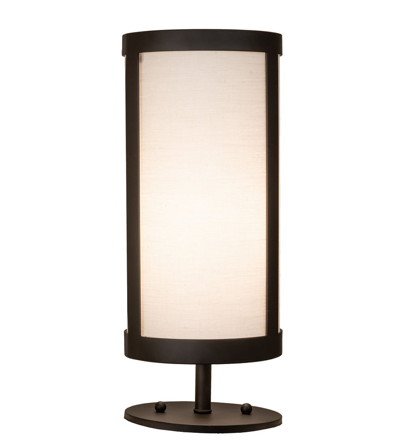 Meyda Tiffany 266776 One Light Table Lamp, Oil Rubbed Bronze