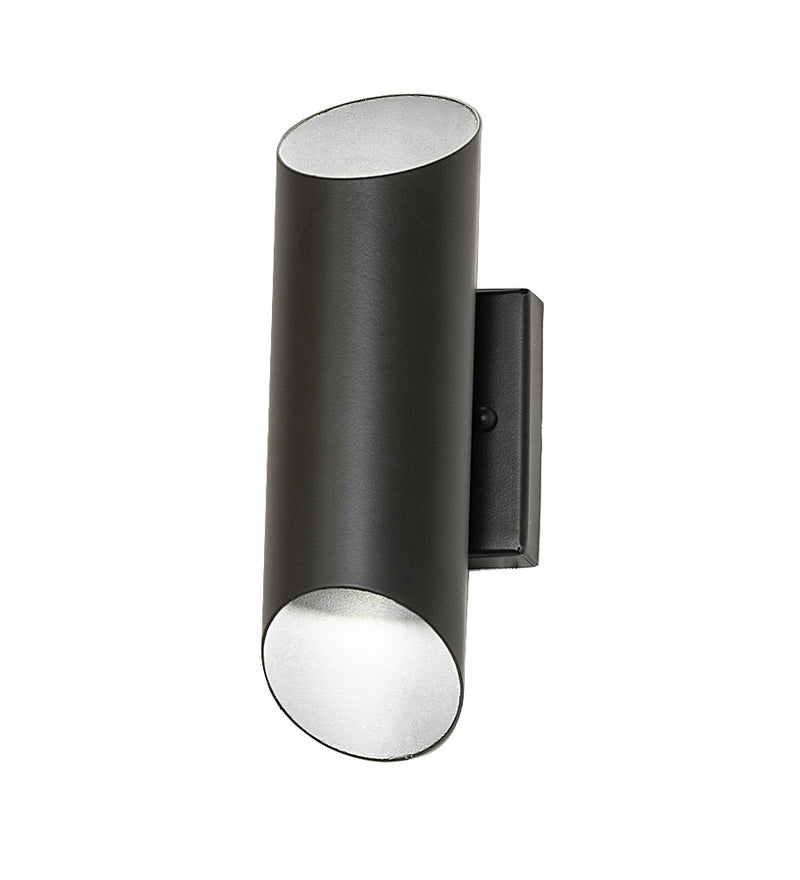 Meyda Tiffany 268833 Two Light Wall Sconce, Solar Black