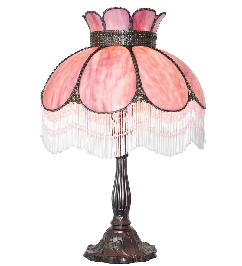 Meyda Tiffany 269180 26" Table Lamp, Mahogany Bronze