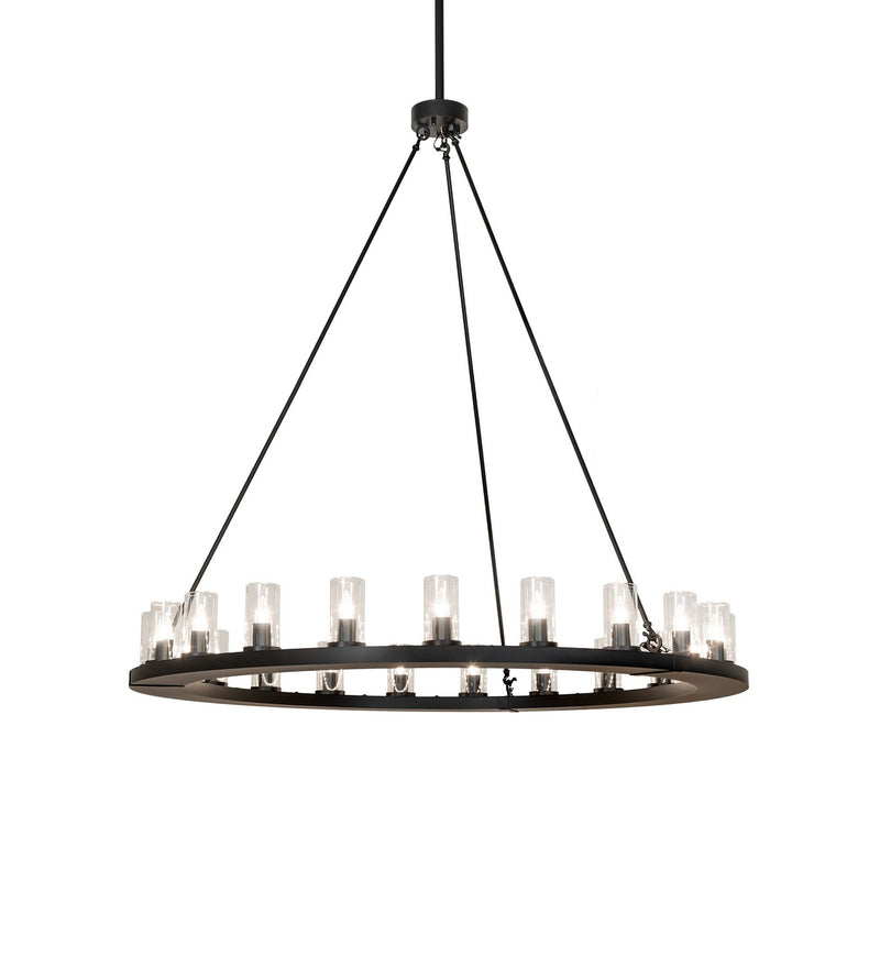 Meyda Tiffany 269447 21 Light Chandelier, Solar Black