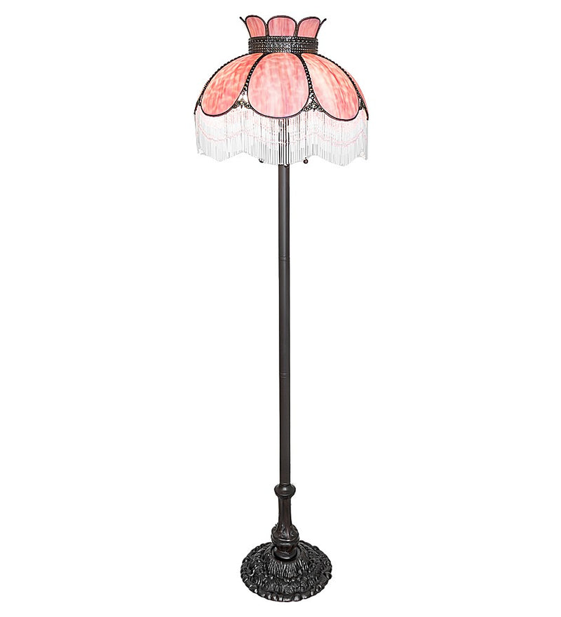 Meyda Tiffany 270027 Three Light Floor Lamp, Craftsman Brown,Mahogany Bronze