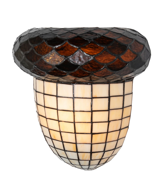 Meyda Tiffany 66943 Two Light Wall Sconce, Antique Copper