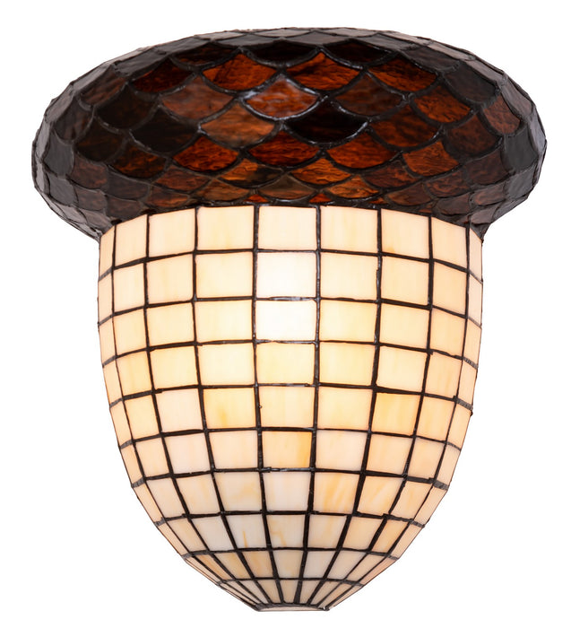 Meyda Tiffany 66943 Two Light Wall Sconce, Antique Copper