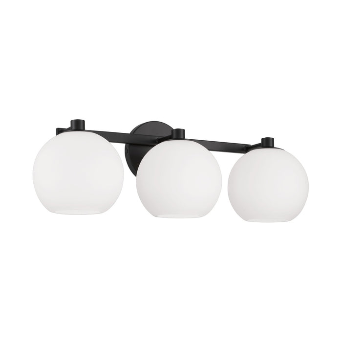 Capital Lighting 152131MB-548 Three Light Vanity, Matte Black