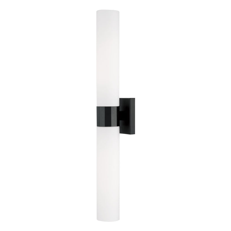 Capital Lighting 646221MB Two Light Wall Sconce, Matte Black