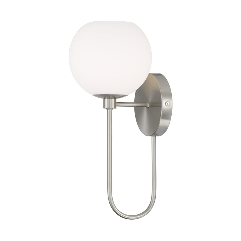 Capital Lighting 652111BN-548 One Light Wall Sconce, Brushed Nickel