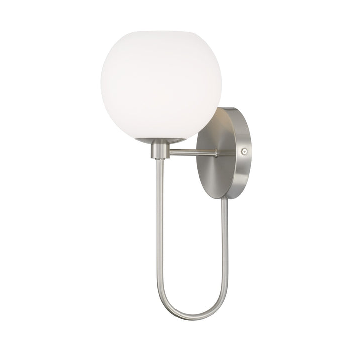 Capital Lighting 652111BN-548 One Light Wall Sconce, Brushed Nickel