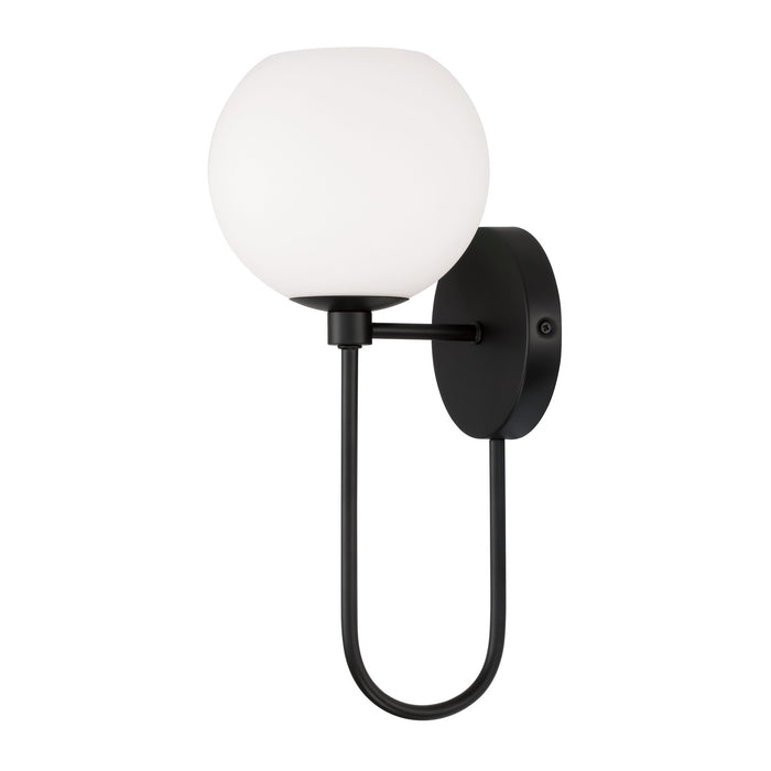 Capital Lighting 652111MB-548 One Light Wall Sconce, Matte Black
