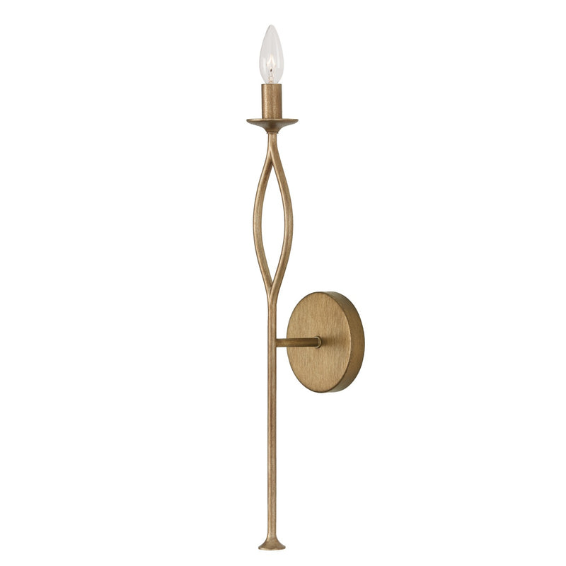 Capital Lighting 652511ML One Light Wall Sconce, Mystic Luster