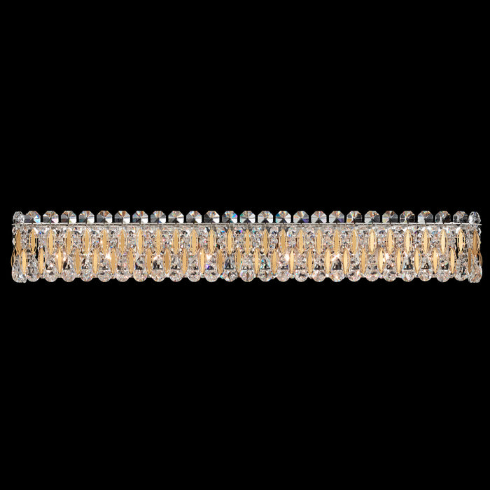 Schonbek RS8336N-22H Eight Light Bath Vanity, Heirloom Gold