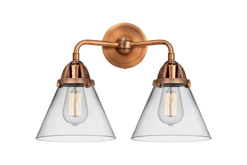 Innovations 288-2W-AC-G42-LED LED Bath Vanity, Antique Copper