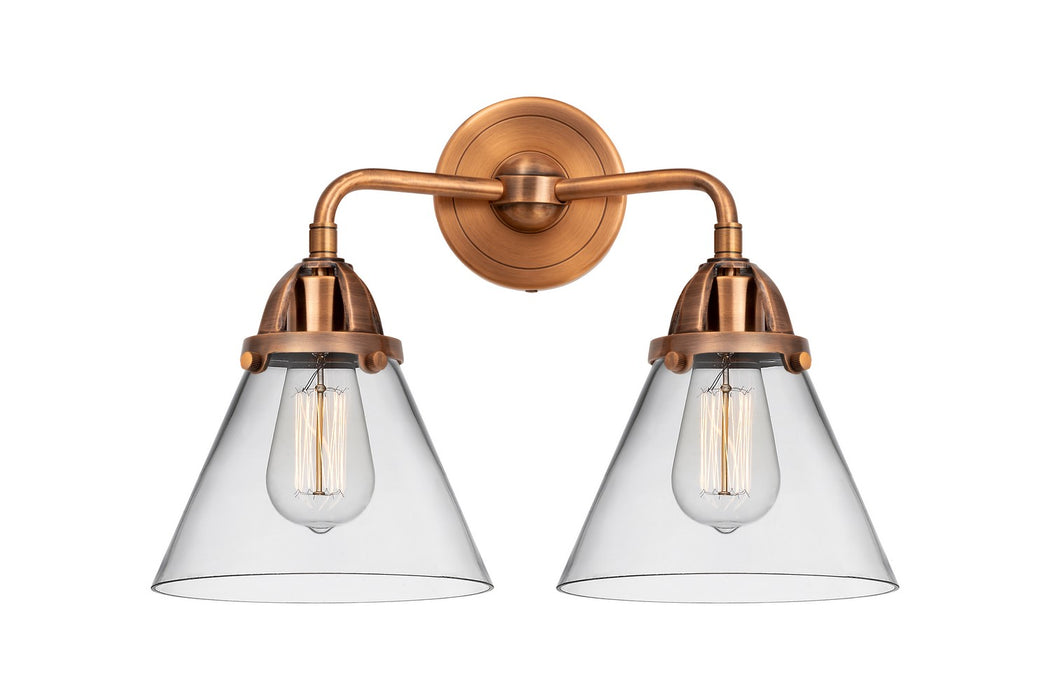 Innovations 288-2W-AC-G42-LED LED Bath Vanity, Antique Copper