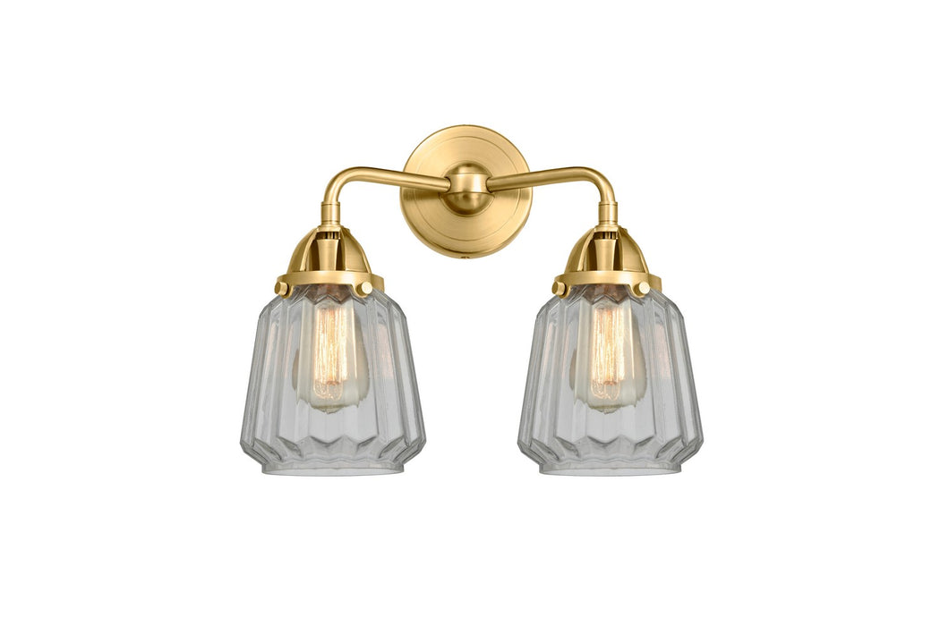 Innovations 288-2W-SG-G142-LED LED Bath Vanity, Satin Gold