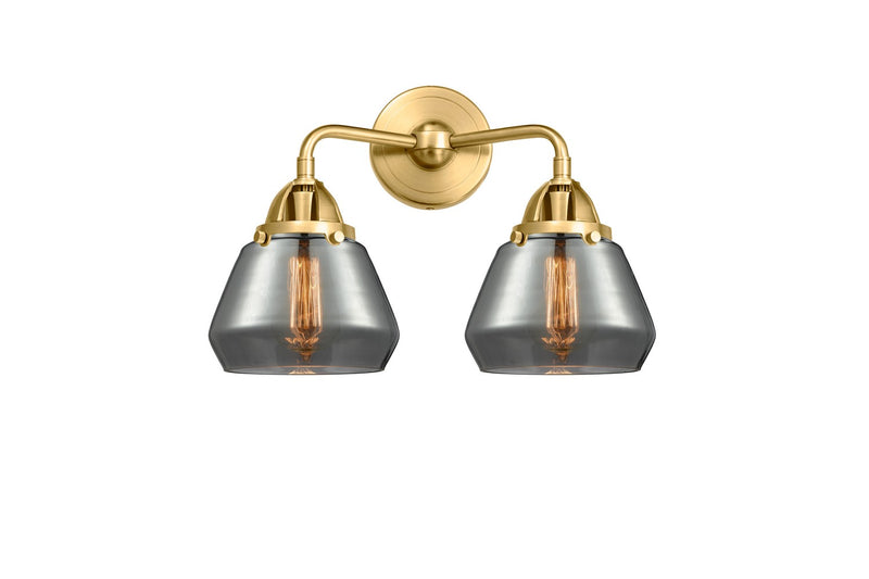 Innovations 288-2W-SG-G173 Two Light Bath Vanity, Satin Gold