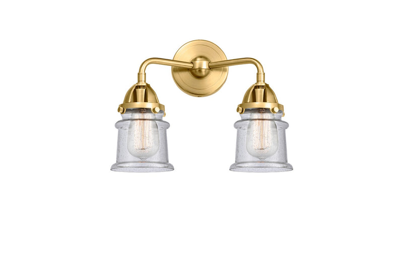 Innovations 288-2W-SG-G184S Two Light Bath Vanity, Satin Gold