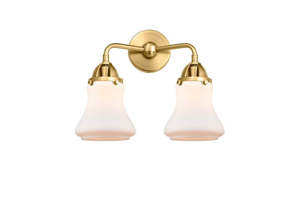 Innovations 288-2W-SG-G191 Two Light Bath Vanity, Satin Gold