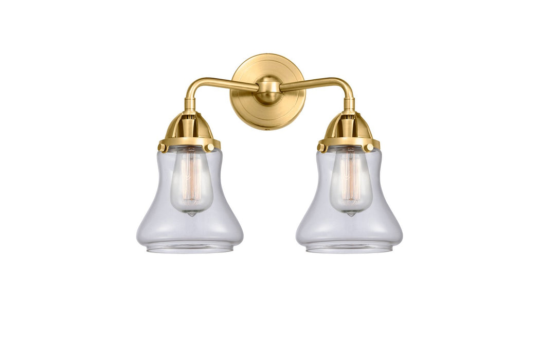 Innovations 288-2W-SG-G192 Two Light Bath Vanity, Satin Gold