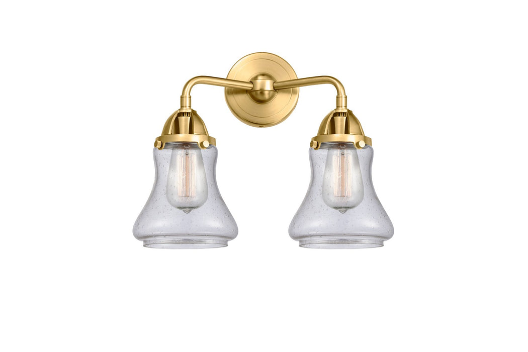 Innovations 288-2W-SG-G194 Two Light Bath Vanity, Satin Gold