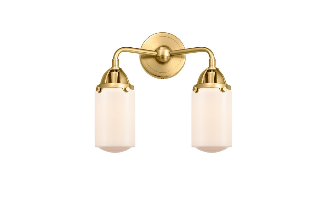 Innovations 288-2W-SG-G311-LED LED Bath Vanity, Satin Gold
