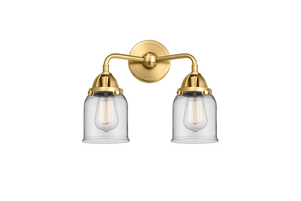 Innovations 288-2W-SG-G52 Two Light Bath Vanity, Satin Gold