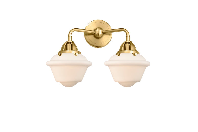 Innovations 288-2W-SG-G531 Two Light Bath Vanity, Satin Gold