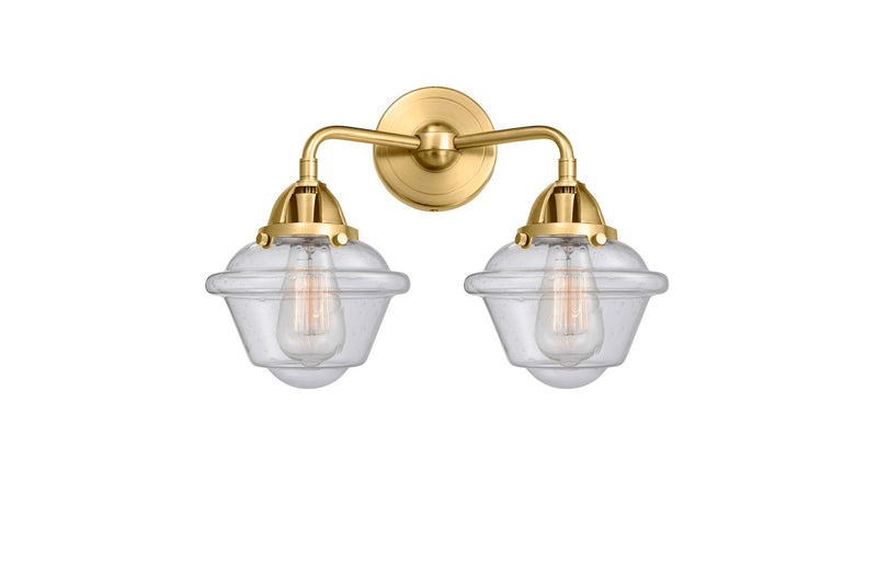 Innovations 288-2W-SG-G534 Two Light Bath Vanity, Satin Gold