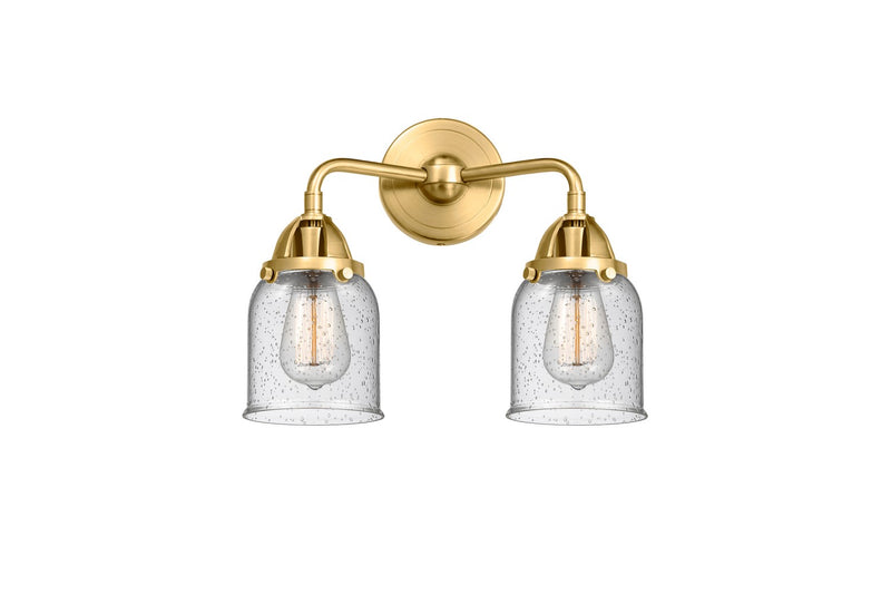 Innovations 288-2W-SG-G54 Two Light Bath Vanity, Satin Gold