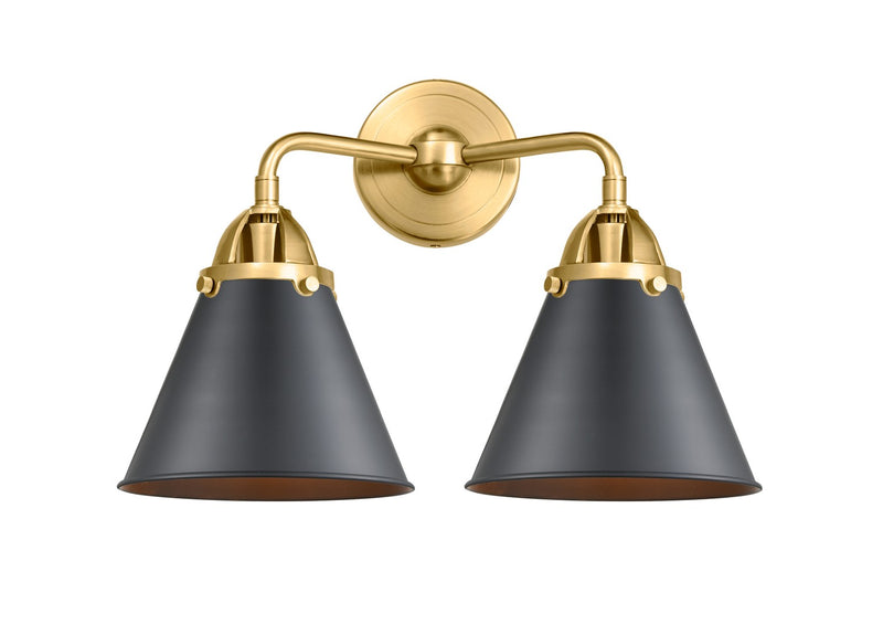 Innovations 288-2W-SG-M13-BK-LED LED Bath Vanity, Satin Gold