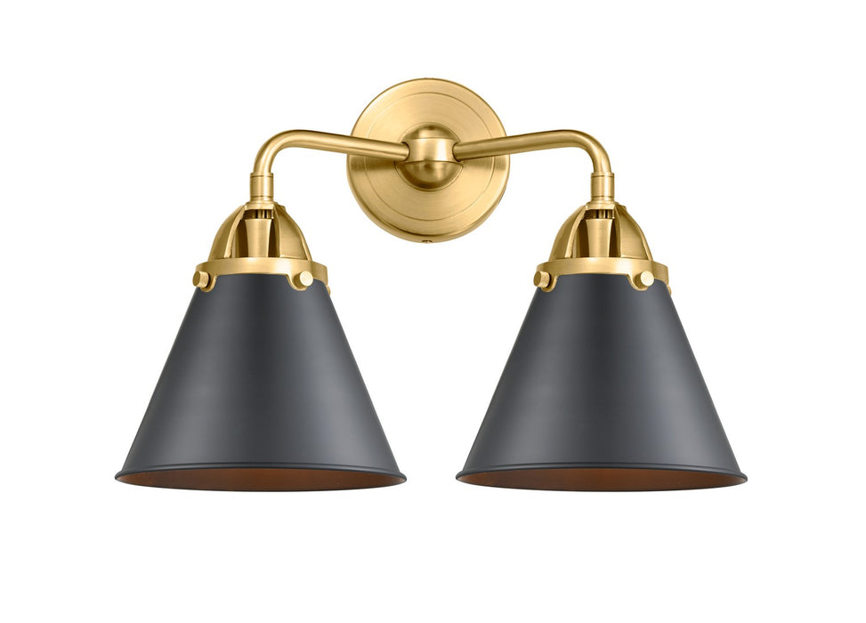 Innovations 288-2W-SG-M13-BK-LED LED Bath Vanity, Satin Gold
