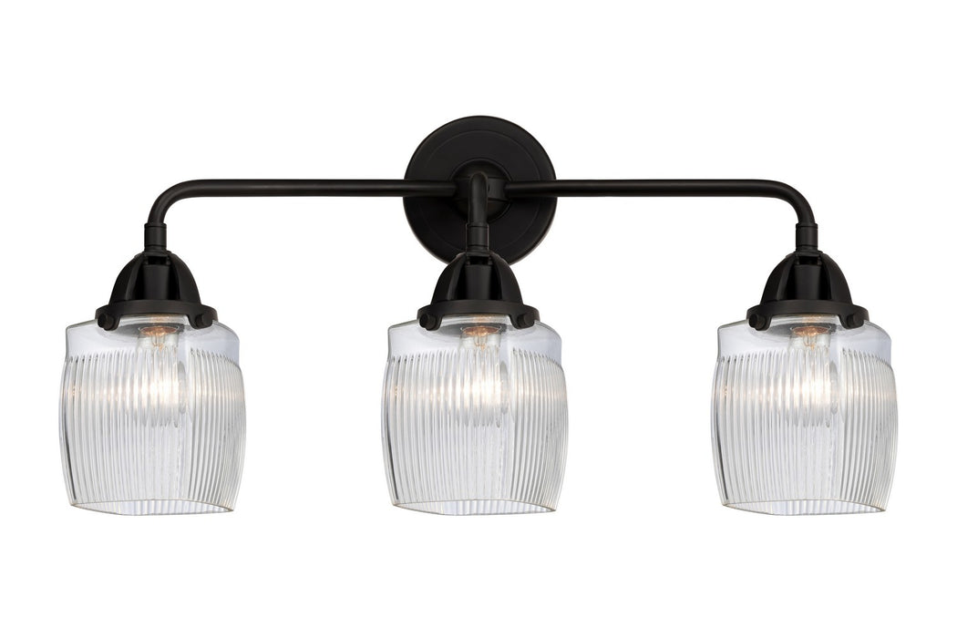 Innovations 288-3W-BK-G302-LED LED Bath Vanity, Matte Black