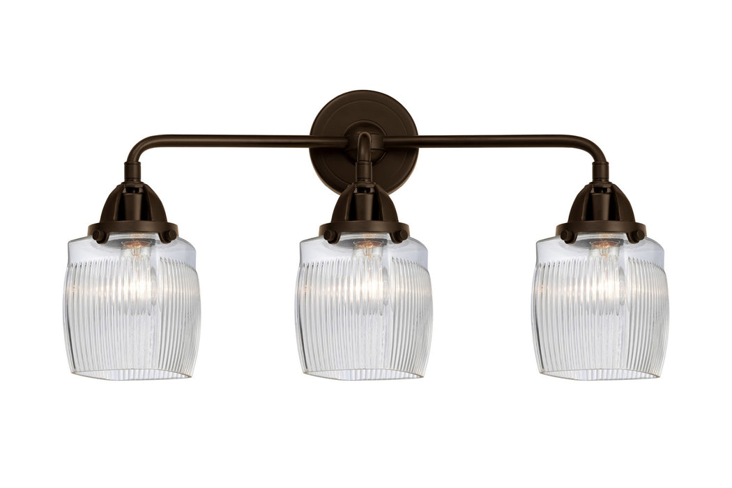 Innovations 288-3W-OB-G302 Three Light Bath Vanity, Oil Rubbed Bronze