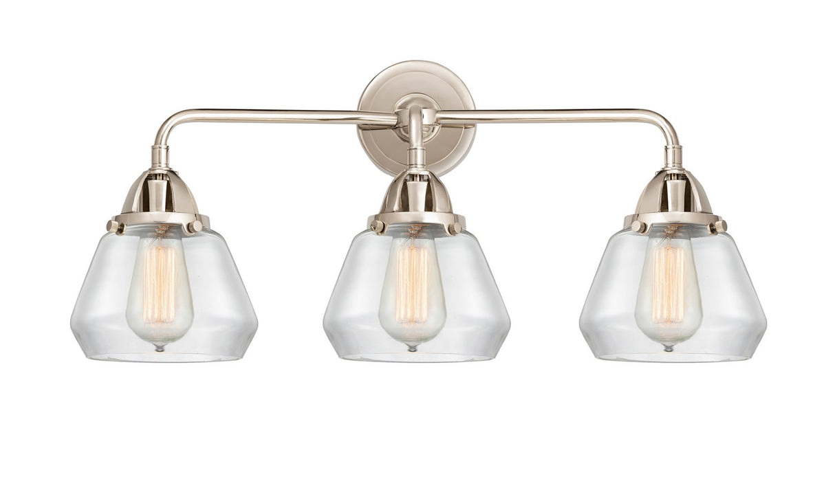 Innovations 288-3W-PN-G172 Three Light Bath Vanity, Polished Nickel