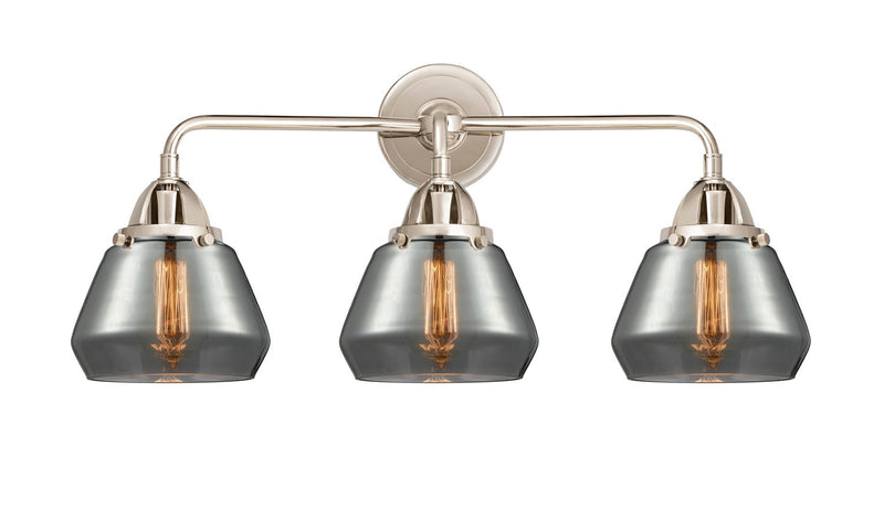 Innovations 288-3W-PN-G173 Three Light Bath Vanity, Polished Nickel