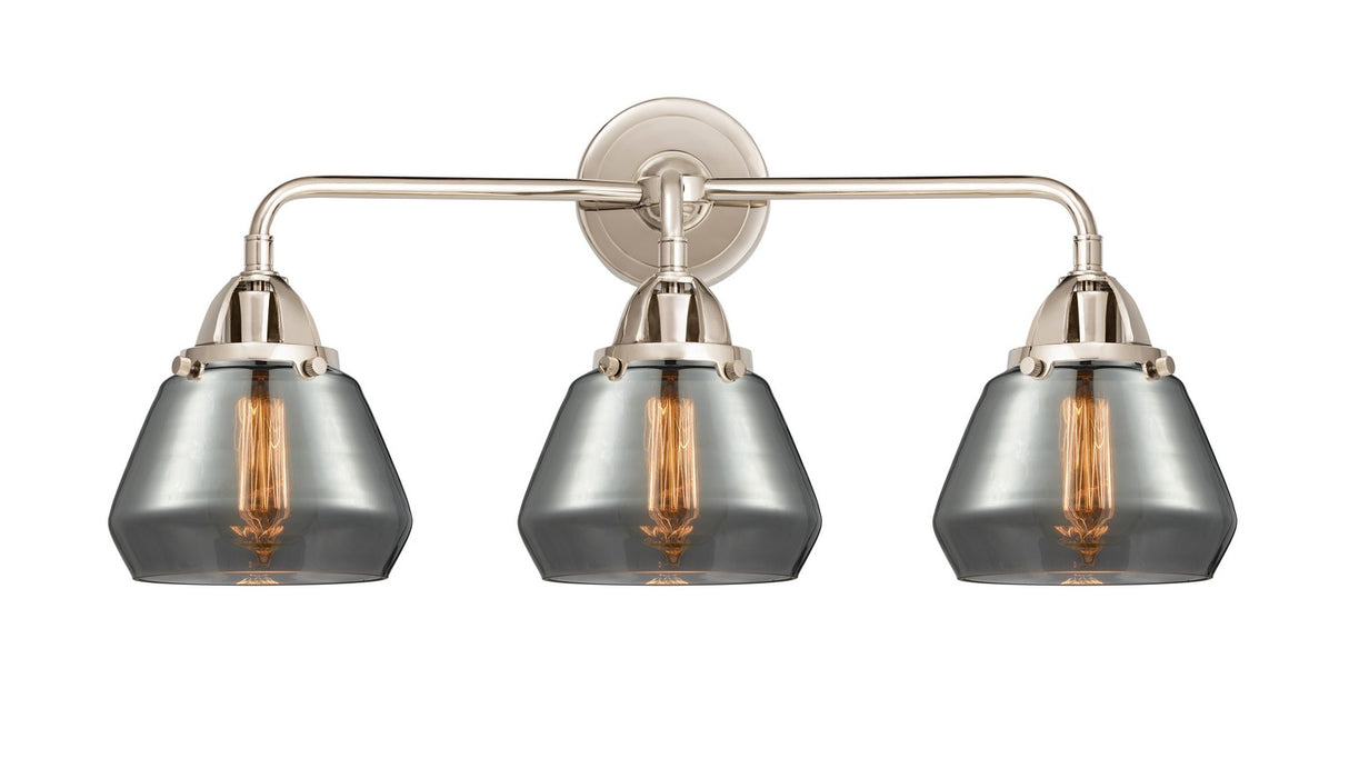 Innovations 288-3W-PN-G173 Three Light Bath Vanity, Polished Nickel
