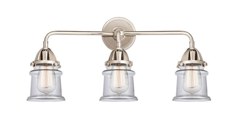 Innovations 288-3W-PN-G182S Three Light Bath Vanity, Polished Nickel