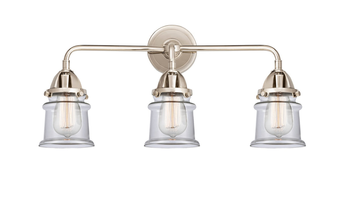 Innovations 288-3W-PN-G182S Three Light Bath Vanity, Polished Nickel