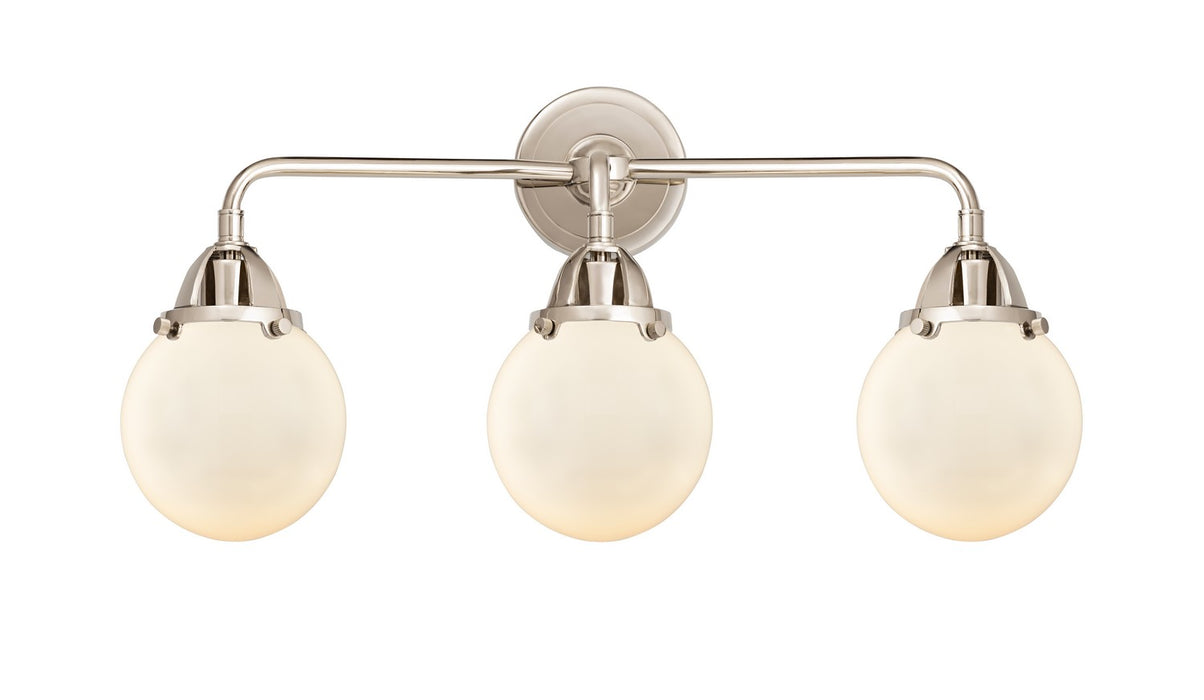 Innovations 288-3W-PN-G201-6-LED LED Bath Vanity, Polished Nickel