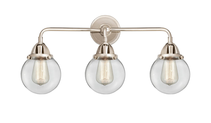Innovations 288-3W-PN-G202-6-LED LED Bath Vanity, Polished Nickel