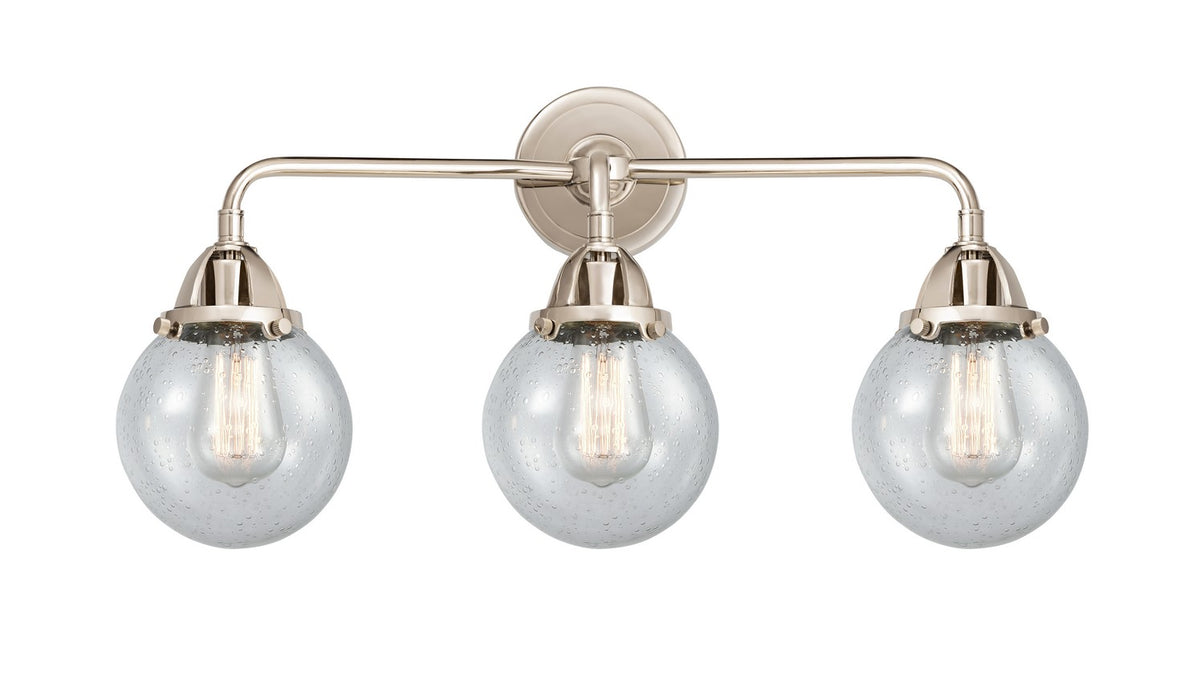 Innovations 288-3W-PN-G204-6-LED LED Bath Vanity, Polished Nickel
