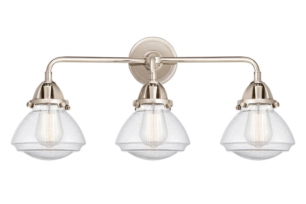 Innovations 288-3W-PN-G324 Three Light Bath Vanity, Polished Nickel