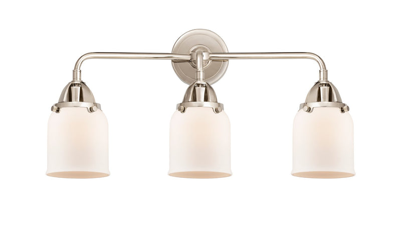 Innovations 288-3W-PN-G51 Three Light Bath Vanity, Polished Nickel