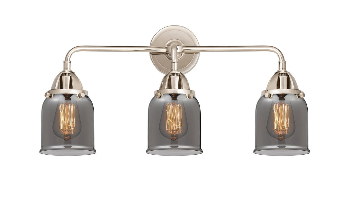 Innovations 288-3W-PN-G53 Three Light Bath Vanity, Polished Nickel