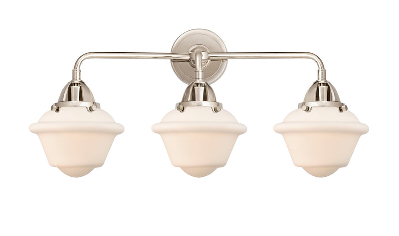 Innovations 288-3W-PN-G531 Three Light Bath Vanity, Polished Nickel