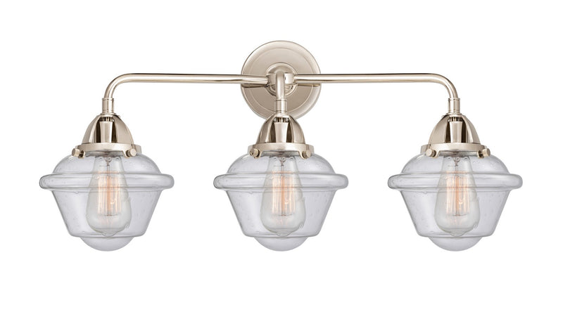 Innovations 288-3W-PN-G534 Three Light Bath Vanity, Polished Nickel